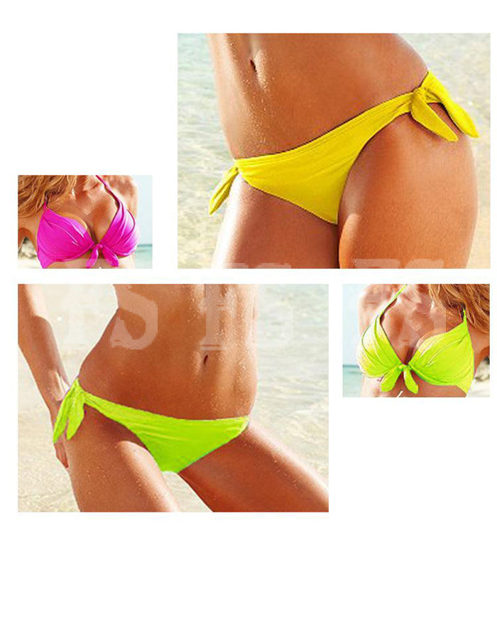Women Sexy Push-Up Padded Bra Beach Bikini Set Swimsuit Swimwear B025 –  Tirdress