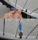 2 PCS FLASHING NEON LED LIGHT WHEEL VALVE CAP TYRE CAR MOTORCYCLE BICYCLE BIKE - Fortune Star Online