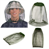 MOSQUITO FLY HEAD NET INSECT MESH HAT BEE BUG MOZZIE OUTDOOR FISHING FLYNET - Fortune Star Online