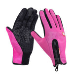 CYCLING WINTER WARM WINDPROOF WATERPROOF ANTI-SLIP THERMAL TOUCH SCREEN GLOVES - Fortune Star Online