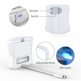 8 COLOR LED TOILET BATHROOM NIGHT LIGHT MOTION ACTIVATED SEAT SENSOR WATERPROOF - Fortune Star Online